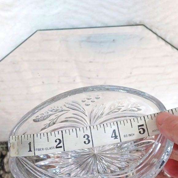 Mikasa Crystal Fancy  Bowl 6 Inch - Picture 3 of 5